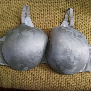 Cacique, satin wired bra , periwinkle